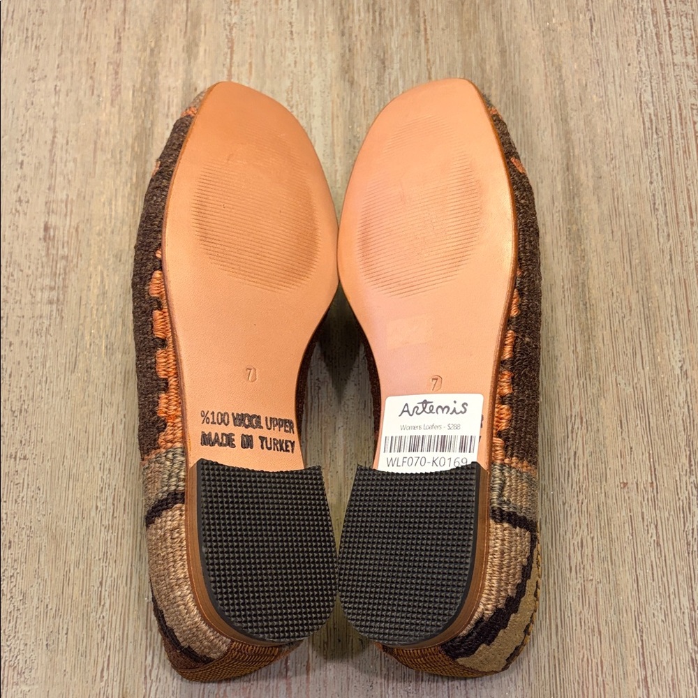 Artemis Design Co. Multicolor Patterned Loafers - Picture 3 of 6
